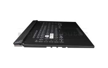 13NR01N3AP0101 Original Asus Tastatur inkl. Topcase DE (deutsch) schwarz/transparent/schwarz mit Backlight