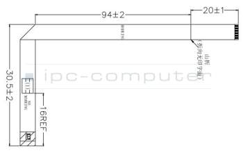 Asus 14010-00446000 G531GW FFC X70 6P 0.5 L144.5