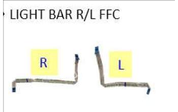 Asus 14010-009109RR G634JY LIGHT BAR L FFC 6P 91.5X3.5X0.3MM