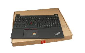 14354467 Original Lenovo Tastatur inkl. Topcase DE (deutsch) schwarz/schwarz mit Backlight und Mouse-Stick