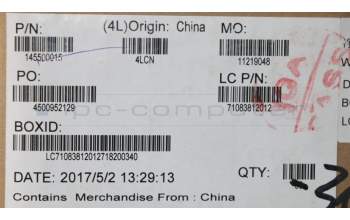 Lenovo 145500015 LINECORD lux 0040+H03VV-F 0.75/3C+0011 1