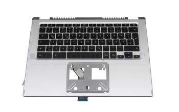 15F15HT7601 Original Acer Tastatur inkl. Topcase DE (deutsch) schwarz/silber