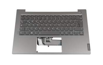 1KAFZZG004T Original Lenovo Tastatur inkl. Topcase DE (deutsch) grau/grau mit Backlight