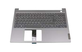 1KAFZZG004U Original Lenovo Tastatur inkl. Topcase DE (deutsch) grau/grau