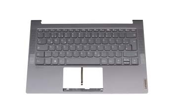 1KAFZZG0062 Original Lenovo Tastatur inkl. Topcase DE (deutsch) grau/grau mit Backlight