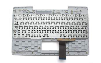 1KAHZZF000T Original Asus Tastatur inkl. Topcase FR (französisch) schwarz/weiß