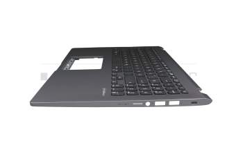 1KAHZZG0078 Original Asus Tastatur inkl. Topcase DE (deutsch) schwarz/grau mit Backlight