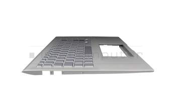 1KAHZZG007K Original Asus Tastatur inkl. Topcase DE (deutsch) silber/silber mit Backlight