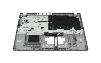 1KAJZZG0204 Original Acer Tastatur inkl. Topcase DE (deutsch) silber/silber mit Backlight