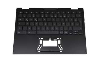 1KAJZZG0612 Original Acer Tastatur inkl. Topcase DE (deutsch) schwarz/schwarz