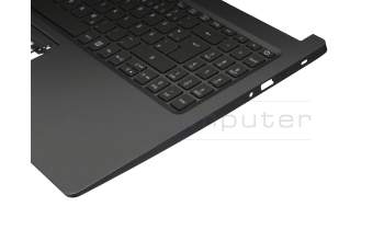 21F26AH7601 Original Acer Tastatur inkl. Topcase DE (deutsch) schwarz/grau mit Backlight