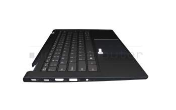 26P0299 Original Lenovo Tastatur inkl. Topcase US (englisch) grau/blau mit Backlight