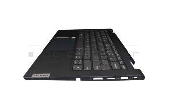26P0299 Original Lenovo Tastatur inkl. Topcase US (englisch) grau/blau mit Backlight