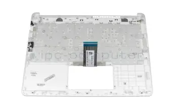 2B-AB208Q100 Original Primax Tastatur inkl. Topcase DE (deutsch) weiß/weiß
