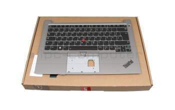 2H-BC8GML71221 Original Lenovo Tastatur inkl. Topcase DE (deutsch) schwarz/silber mit Backlight und Mouse-Stick