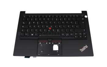 2H-BC8ML70121 Original Lenovo Tastatur inkl. Topcase DE (deutsch) schwarz/schwarz mit Backlight und Mouse-Stick