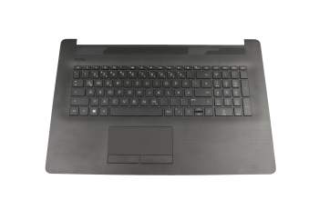 2H1719-05330D Rev.A Original HP Tastatur inkl. Topcase DE (deutsch) schwarz/schwarz (mit TP/DVD, Oberflächenstruktur \"Diamond\")