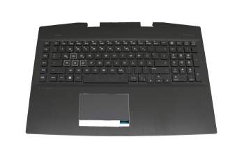 2H1819-12330I Rv.D Original HP Tastatur inkl. Topcase DE (deutsch) schwarz/schwarz mit Backlight