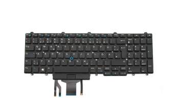 2R2P6 Original Dell Tastatur DE (deutsch) schwarz mit Backlight und Mouse-Stick