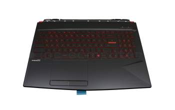 3076P6C223 Original MSI Tastatur inkl. Topcase DE (deutsch) schwarz/schwarz mit Backlight