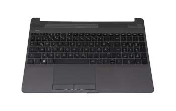 33620C-3000 Original HP Tastatur inkl. Topcase DE (deutsch) schwarz/grau