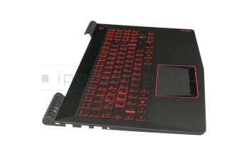 35053241 Original Medion Tastatur inkl. Topcase DE (deutsch) schwarz/schwarz mit Backlight