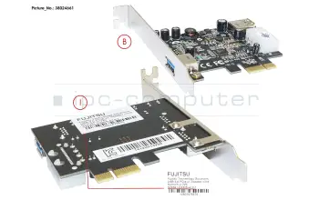 Fujitsu S26361-D3305-A10-1 original Fujitsu USB 3.0 PCIe Karte für Primergy TX300 S8