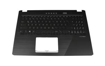 39IKITAJN00 Original Asus Tastatur inkl. Topcase DE (deutsch) schwarz/schwarz mit Backlight