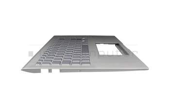 39XKNTAJN00 Original Asus Tastatur inkl. Topcase DE (deutsch) silber/silber mit Backlight