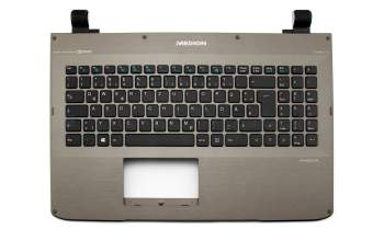 40046407 Original Medion Tastatur inkl. Topcase DE (deutsch) schwarz/grau