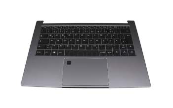 40080145 Original Medion Tastatur inkl. Topcase DE (deutsch) schwarz/grau mit Backlight