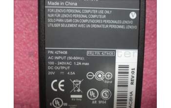 Lenovo 42T4439 ADAPTR Hipro90W20V2P