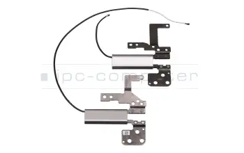 Display-Scharniere rechts und links mit Antenne original f&uuml;r Lenovo Yoga 730-13IWL (81JR)