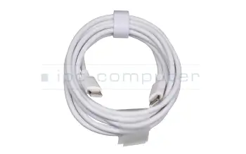 04071375 Huawei USB-C Daten- / Ladekabel weiß 1,80m (USB 2.0 Type C to C; 20V 3.3A)
