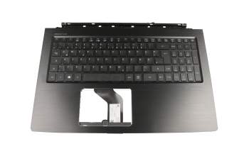 450.0B204.001 Original Acer Tastatur inkl. Topcase DE (deutsch) schwarz/schwarz mit Backlight