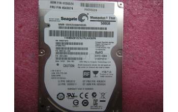 Lenovo 45K0674 HDD_ASM HDD 500G 5400 DT2 SATA
