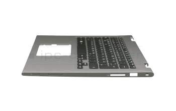 460.07R08.0017 Original Dell Tastatur inkl. Topcase DE (deutsch) schwarz/silber mit Backlight