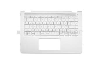 4600BZ0C00023 Original HP Tastatur inkl. Topcase DE (deutsch) silber/silber mit Backlight