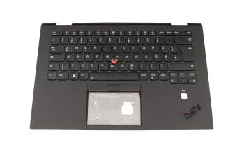 46K.0CXCS.0016 Original Lenovo Tastatur inkl. Topcase DE (deutsch) schwarz/schwarz mit Backlight und Mouse-Stick