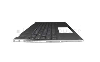 46M0GFCS0121 Original HP Tastatur inkl. Topcase CH (schweiz) schwarz/schwarz mit Backlight
