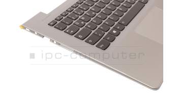 4746994500096 Original Lenovo Tastatur inkl. Topcase DE (deutsch) schwarz/silber mit Backlight silberner Rand