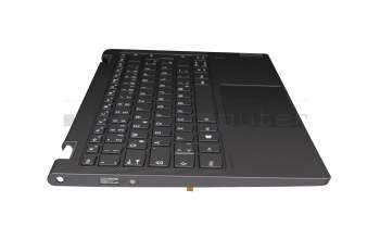 48EAA610.0GAFHYEX Original Lenovo Tastatur inkl. Topcase DE (deutsch) grau/grau mit Backlight