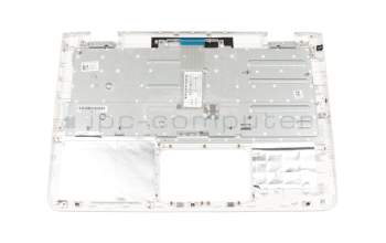 5024875600010 Original HP Tastatur inkl. Topcase DE (deutsch) weiß/weiß