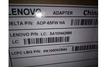 Lenovo 5A10H42886 Netzteil DT ADL65WDK 20V/5V 3.25A 65W