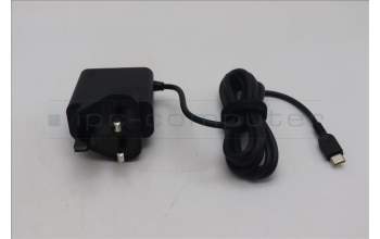 Lenovo 5A11J75655 Lenovo AC_ADAPTER, USB-C, 65W, 2P, Black, UK