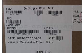 Lenovo 5A31F27660 Fru,Gaming T580 Aux Antenna_Lux