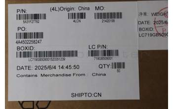 Lenovo 5A31F27762 QC Neo50q Front antenna_HB