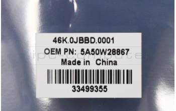 Lenovo 5A50W28867 AUDIO_CARD Audio Board W 81VT W/CABLE