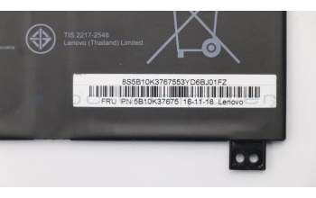 Lenovo 5B10K37675 Lenovo BATTERY,3.8V,8400mAh,2cell