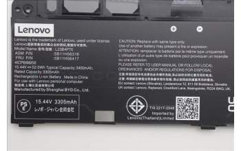 Lenovo 5B11H56417 BATTERY Internal, 4c 52.5Wh, LiIon, BYD
